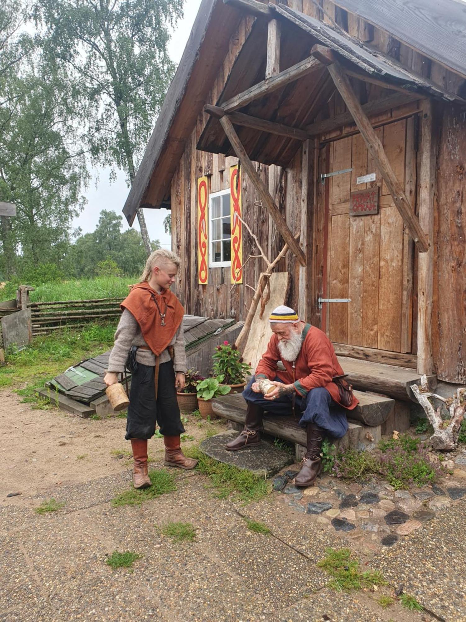 فيلا Vittfarnas Vikingaby Sosdala المظهر الخارجي الصورة